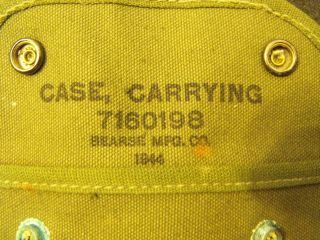 US WW2 Unissued Carrying Case Grenadelaunch Site 1944