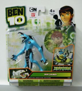 BEN 10 HAYWIRE SERIES 4 ACTION FIGURE   RIPJAWS   RARE