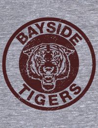 Bayside Tigers Vintage Saved by The Bell American Apparel TR401 Track 