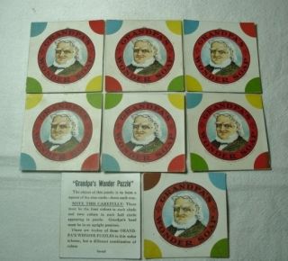 1911 Grandpas Wonder Soap Card Puzzle Beaver Soap Co