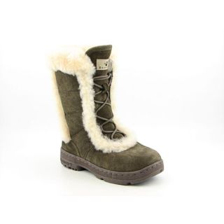 Bearpaw Alyssia Womens Size 5 Brown Regular Suede Snow Boots