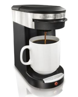 New Hamilton Beach Personal Cup Coffee Maker 1 Cup Pod Brewer w 18 
