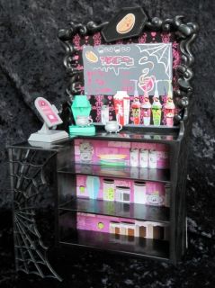 Monster High Coffin Bean coffee bar station shop store counter Costco 