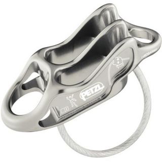 PETZL Reverso 4 Belay Device for Rock Climbing Grey Color New in Box 