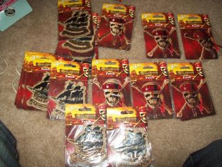 19 BRAND NEW PIRATES OF THE CARIBBEAN PATCHES