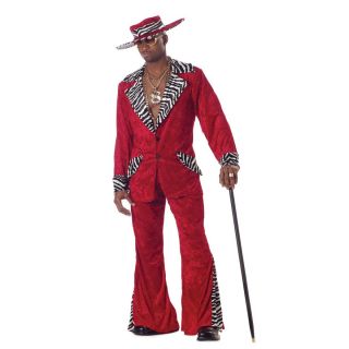   sweet daddy beaujolais pimp costume includes the jacket matching pants