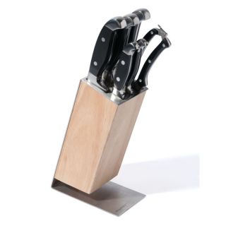berghoff forged knife block from brookstone ergonomically designed 