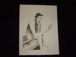   Numbered Limited Edition Print of Wallace Beery by Glen Banse
