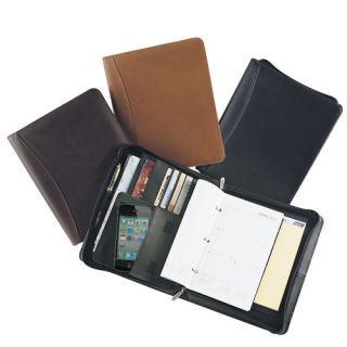 New GOODHOPE Bellino Cowhide Leather Padfolio Organizer   3 Color 