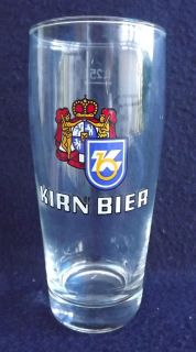 German beer Glass KIRNER Privatbrauerei KIRN Nahe Rheinland Pfalz