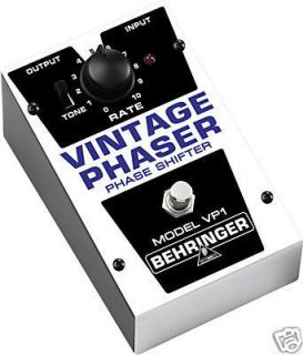 Behringer VP1 Vintage Phaser Guitar Effects Pedal