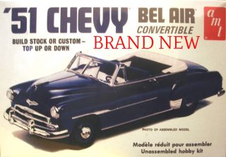 1951 Chevy Bel Air Convertible Model Kit Brand New