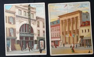   The Acts Little Cigars 5 Theatre Cards Bowery Majestic Belasco Denver