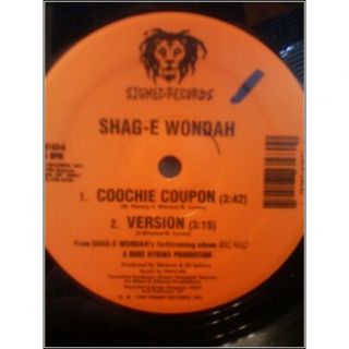 Shag E Wondah Coochie Coupon 1995 12 Beenie Man