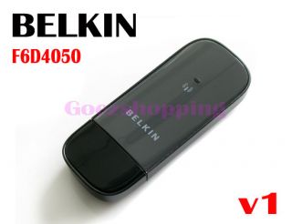 Belkin N150 Wireless N USB Adapter F6D4050 802 11n New
