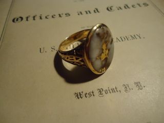 1881 US Military Academy West Point Class Ring Benjamin Alvord Jr by 