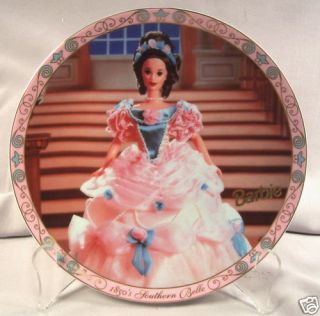 Enesco Barbie Collector Plate Southern Belle