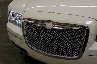   300 300C Chrome Front Grille Grill Bentley Style w B Emblem