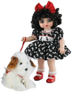 Marie Osmond Adora Belle Whistles Full Body Vinyl Doll Dog New Le 500 