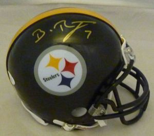 Ben Roethlisberger Autographed Signed Pittsburgh Steelers Black Mini 