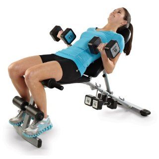 Reebok Fitness Bench Adjustable Bench Home or Gym F I D 05 55127 Brand 