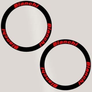 Bianchi Deep Rim Carbon Bike Wheel Decal Stickers Kit