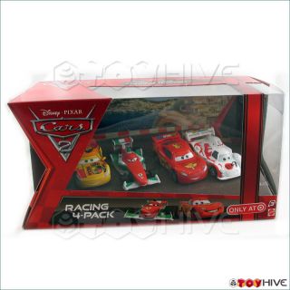 Disney Pixar Cars Racing 4 Pack Camino Bernoulli McQueen Shu Todoroki 