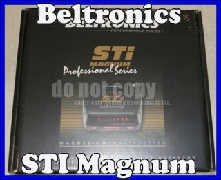   Beltronics Pro STI Magnum Dash Mount Radar Detector STI Driver