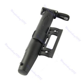   functional Portable Bicycle Cycling Bike Air Pump Tyre Tire Ball Black