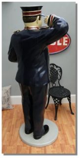 Benny The Butler Lifesize Comedian Porter Statue Hill Funny Man Bell 