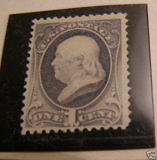 RARE 1800 Benjamin Franklin One Cent Stamp Mint Unused