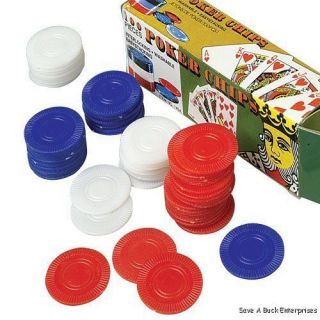 500 Counter Poker Chip Set in Aluminum Case w/ Dice, Chips, Cards