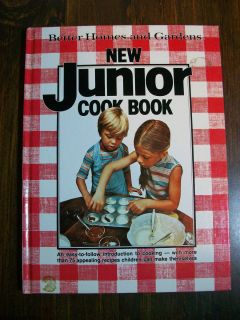 Better Homes & Gardens Junior Cookbook 1979 Meredith Easy Cooking for 