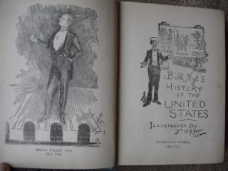 1906 Bill Nyes Comic History of the U S Illustrated by F. Opper