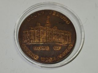 Vintage George Washington Bicentennial Coin 1732 1932 Mount Vernon 