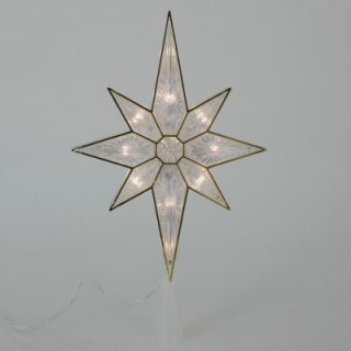 Product Specifications*Clear jewel bethlehem star tree topper 