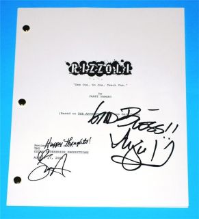   AND & ISLES TV SCRIPT PILOT SIGNED SASHA ALEXANDER AND ANGIE HARMON