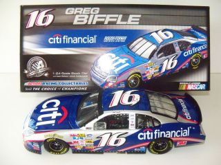 2008 Greg Biffle #16 Citi Financial Ford 1/24 Nascar Diecast Only 852 