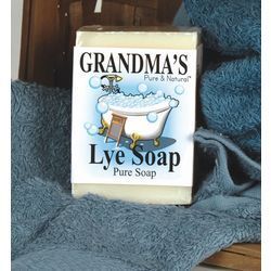 New Grandmas Pure Natural Lye Soap Big Bar 6oz