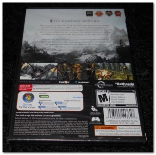   Elder Scrolls V Skyrim PC 2011 SEALED Unopened Windows Bethesda