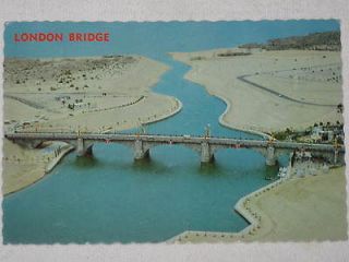 Vintage Postcard London Bridge Lake Havasu City, Arizona AZ 1978 Photo