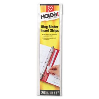   21110 2 Holdit Self Adhesive Multi Punched Binder Insert Strips