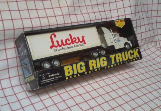 TRUCK BIG RIG real voice sounds lights LUCKY new 1995 FUNRISE