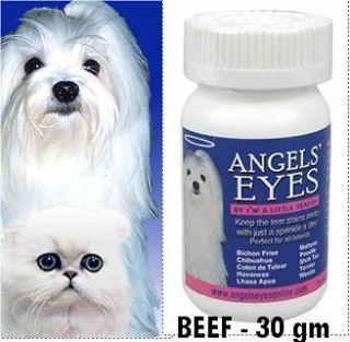 angels eyes stain free remover for dog beef 30 gram