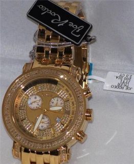 New Authentic Mens JoJo Joe Rodeo Tyler 2 00ct Aprx Real Diamond Watch 