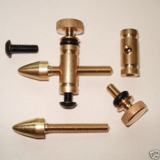    TATTOO MACHINE PART BRASS FRONT BINDING POSTS REPLACEMENT KIT SUPPLY