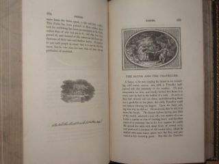 Thomas Bewick The Fables of Aesop 1st 1818 Engravings Very RARE