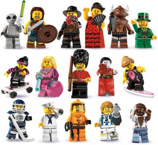  Lego 8804 8805 8827 Minifigures Series 4 5 6 Figures 16 Pcs Set