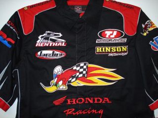Honda Racing Woody Wood Pecker Cotton Pit Crew Shirt 2X