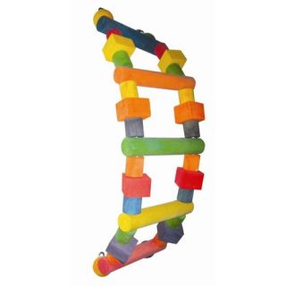 Cage Co Wood Ladder Happy Beaks Bird Toy HB149